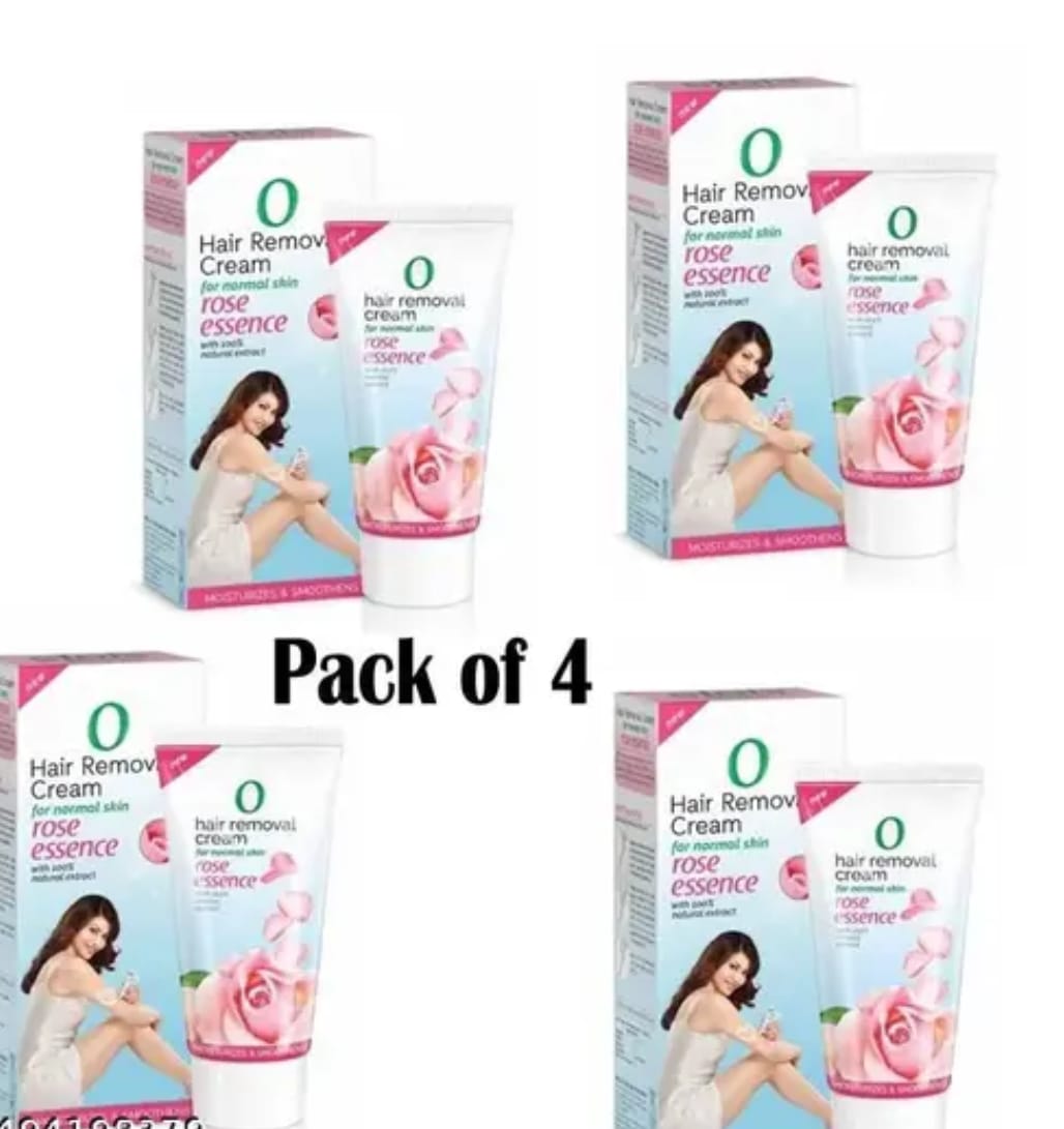 hair Removal cream for smoot skin pack of 4