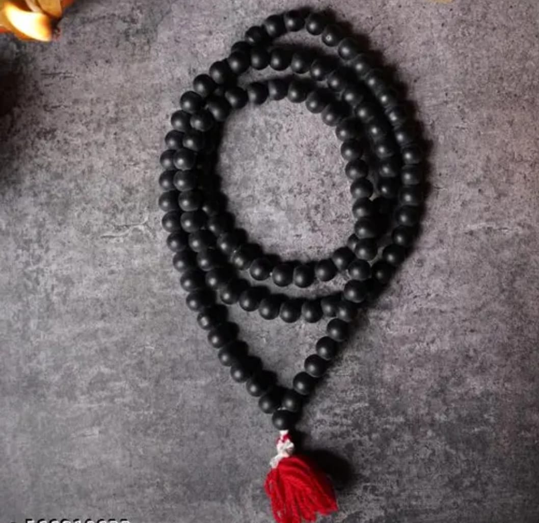 Ebony Wood Karungali Mala