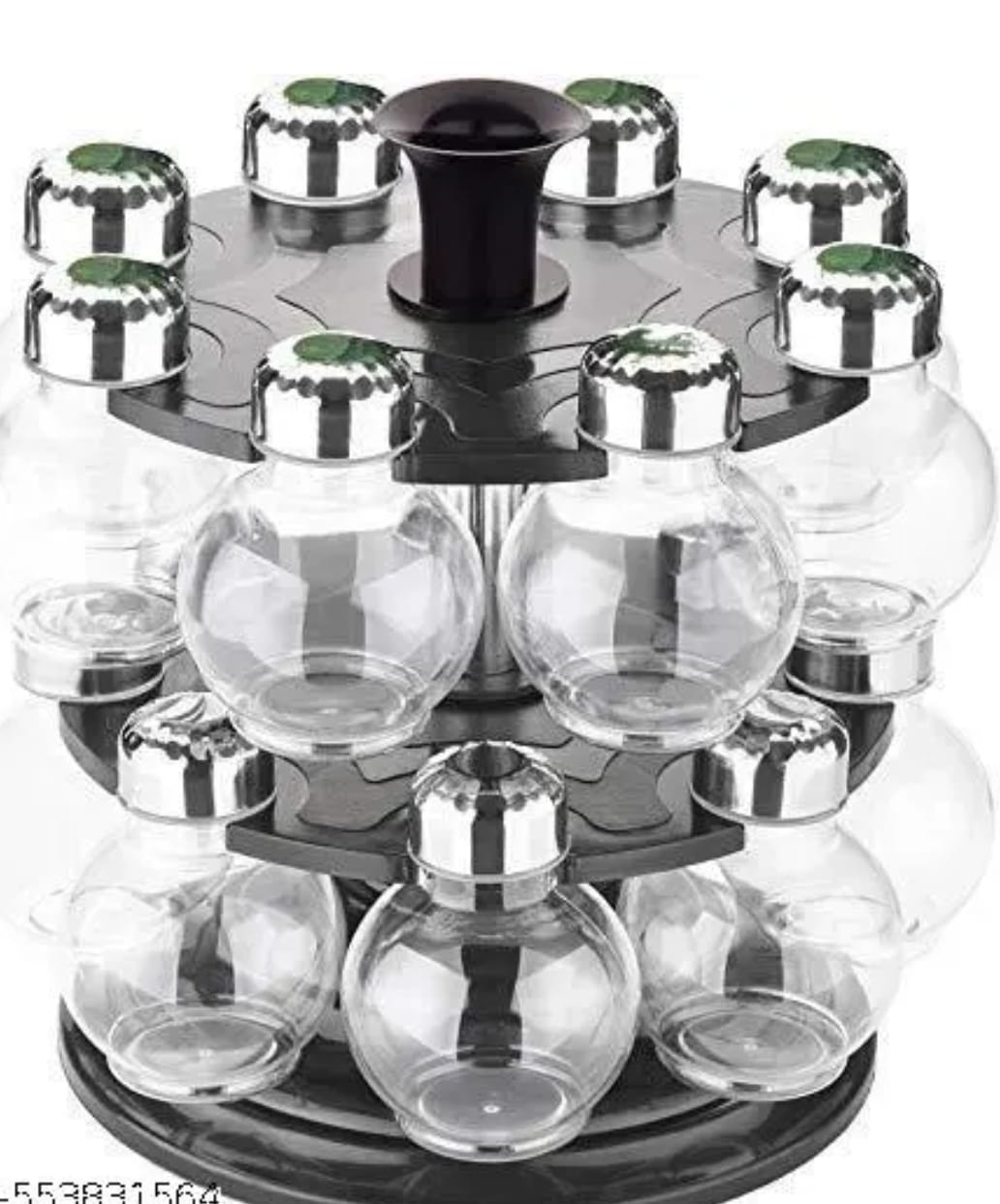 spice rack and jars, 16 in 1 Masala Rack