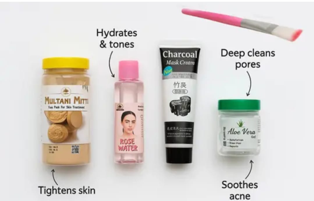 Glow Care Herbal Skincare Combo Kit – 5 in 1