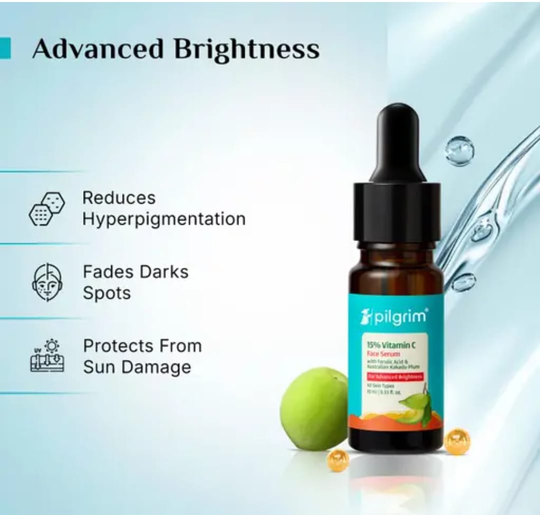 15% Vitamin C Serum 10ml For Glowing Skin