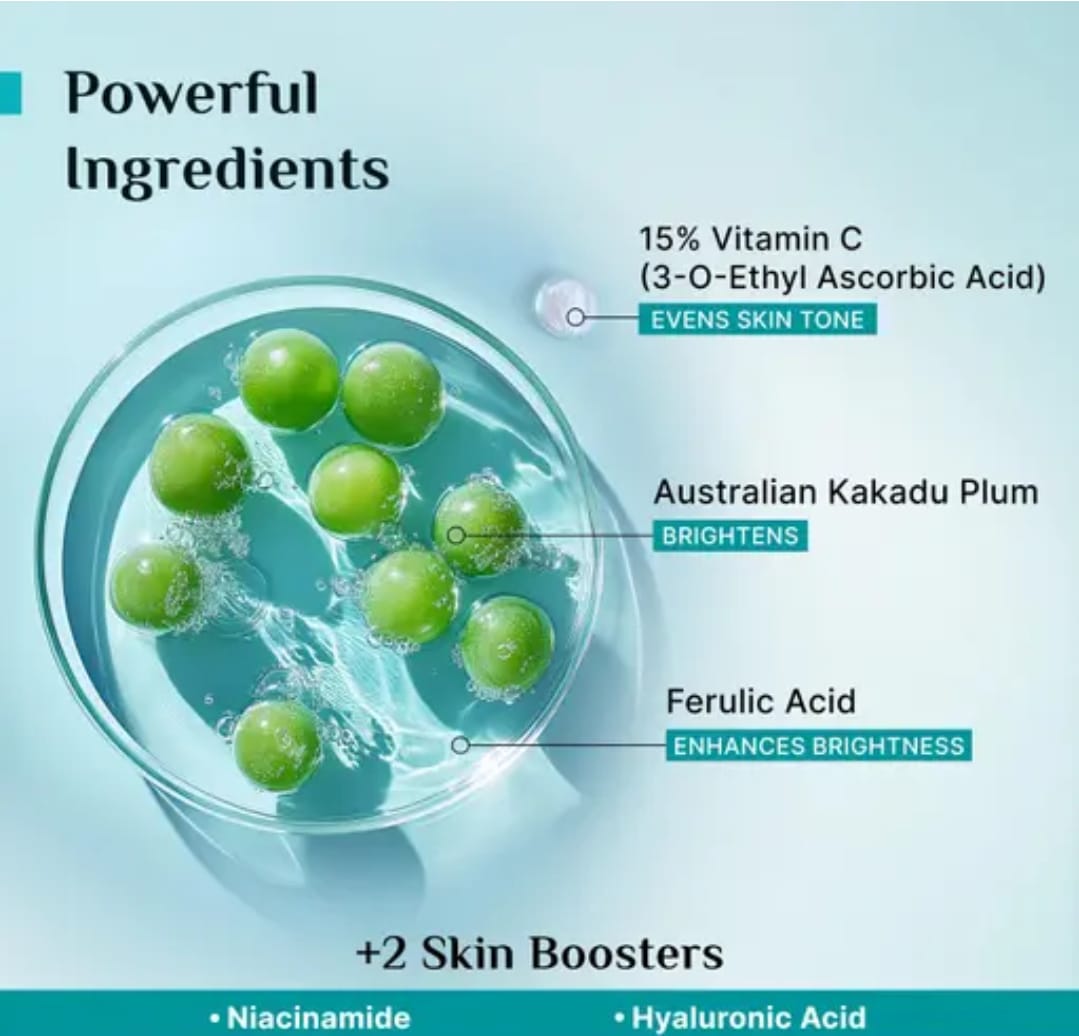 15% Vitamin C Serum 10ml For Glowing Skin