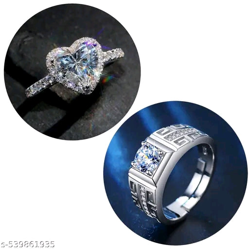 Twinkling Charming Rings